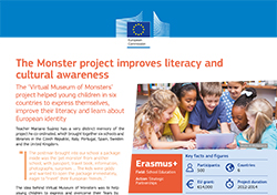 The Monster project improves literacy and cultural awareness