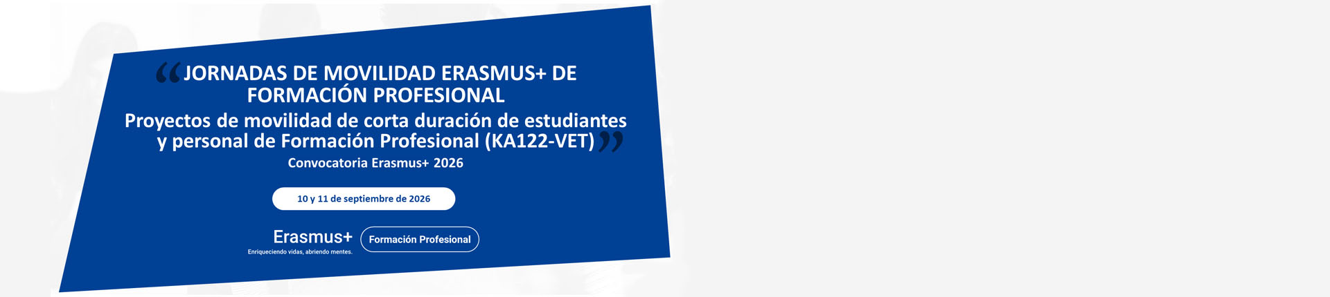 Jornadas KA122-VET 2026