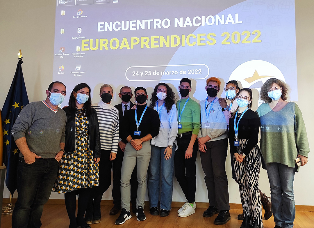 foto grupal Euroapprentices 2022