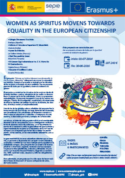 Women as spiritus movens towards equality in the european citizenship